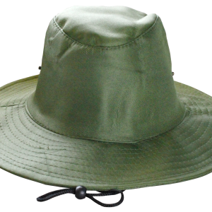 Budget Cricket Hat Olive Green
