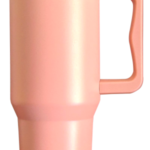 Flat Top Travel Mug Pink