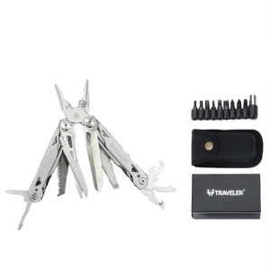 Stainless Steel Multi-Tool with Bits