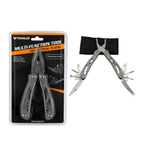15 Function Traveler Multi-Tool Stainless Steel