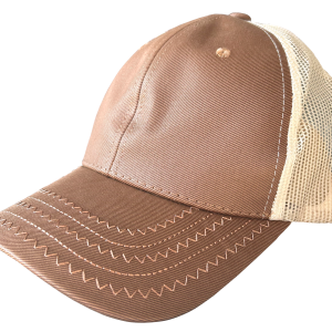 Oil Skin Truck Brown and Cream