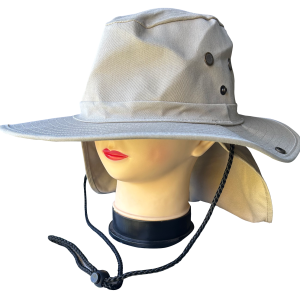 Bush Hat Solid with Flap