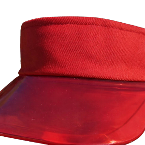 Designer Sunvisor Red