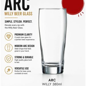 ARC Willy Beer Glass