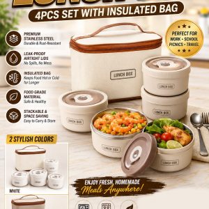 4Pcs Lunchbox Set
