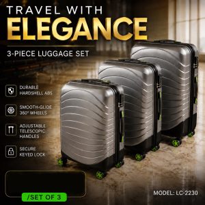 3 Piece Luggage Set