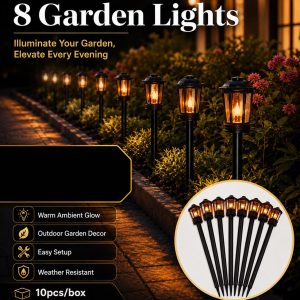 8 Garden Lights