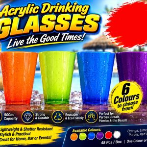 Acrylic Drinking Glasses
