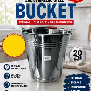 20L Stainless Steel Bucket