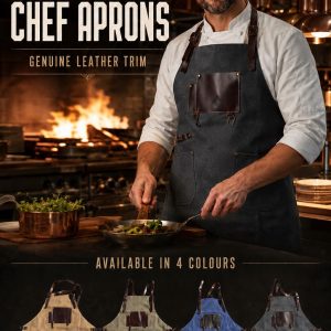Oil Skin Chef Aprons